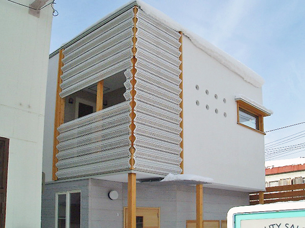 Double Skin House バルコニー写真