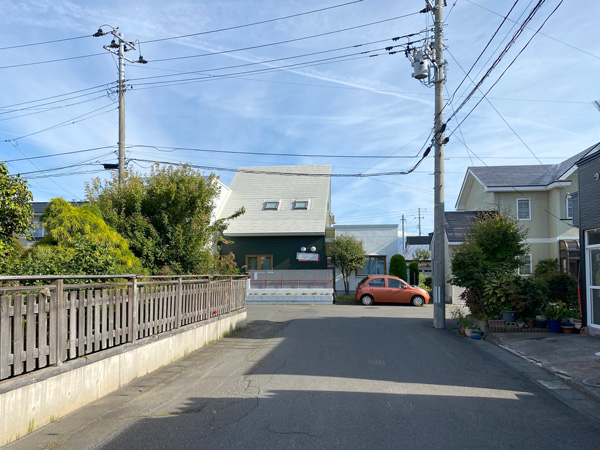Eyestop House in Aomori　外観遠景